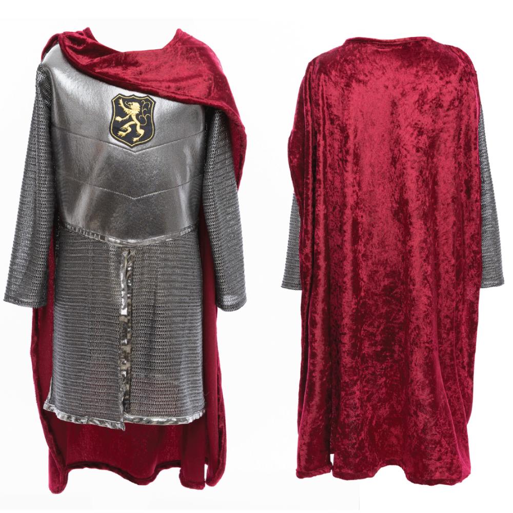 Silver-Knight-Costume-with-Cape-Size-5-6-Years-Dress-up-25864312651863