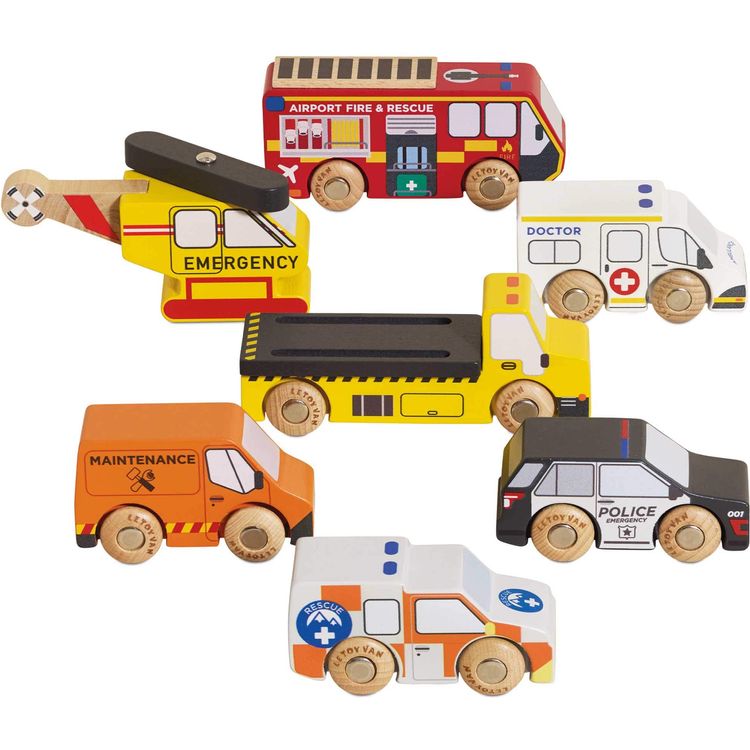 Wooden-Set-of-7-Emergency-Vehicles-Preschool-24900877877335