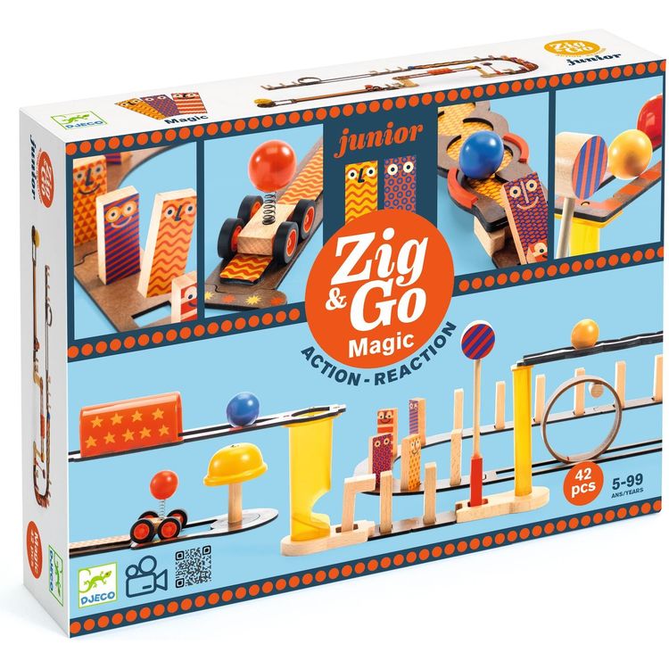 Zig-Go-Junior-Magic-42-Piece-Chain-Reaction-Construction-Set-STEM-25336110940247